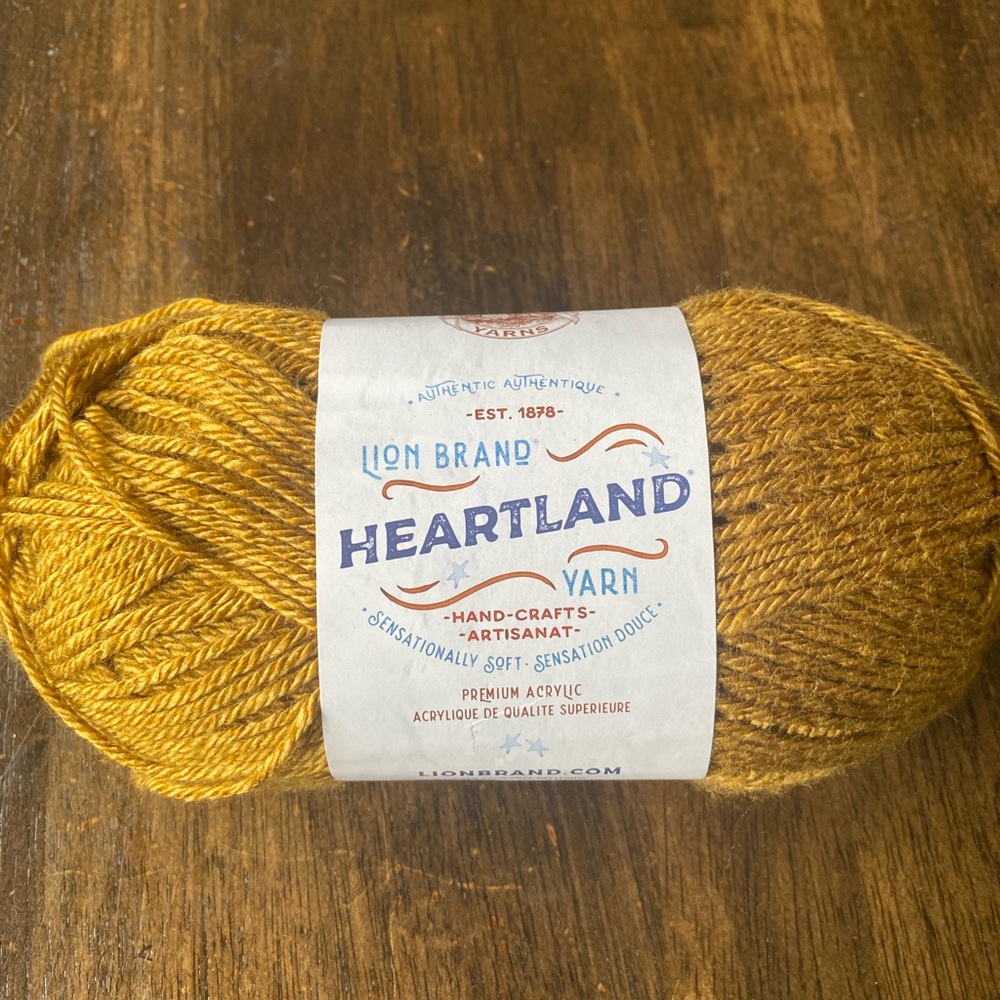 Lion Brand Heartland Yarn in Canyonlands